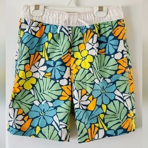 ​☀️ Gap Kids Tropical Floral Swim Trunks- Size XL 🌴
